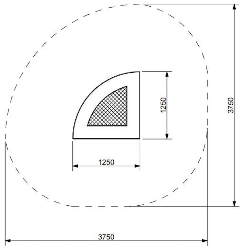 Kvartalo trekantig i olika storlekar - bild 3