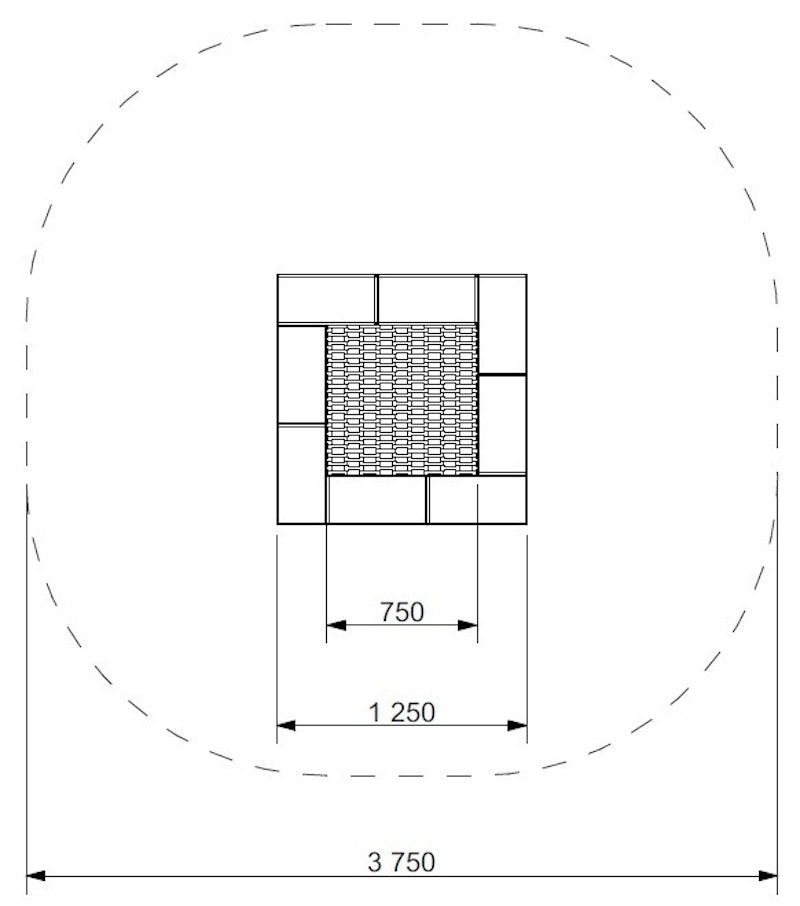Pako fyrkant i olika storlekar och färger - bild 2