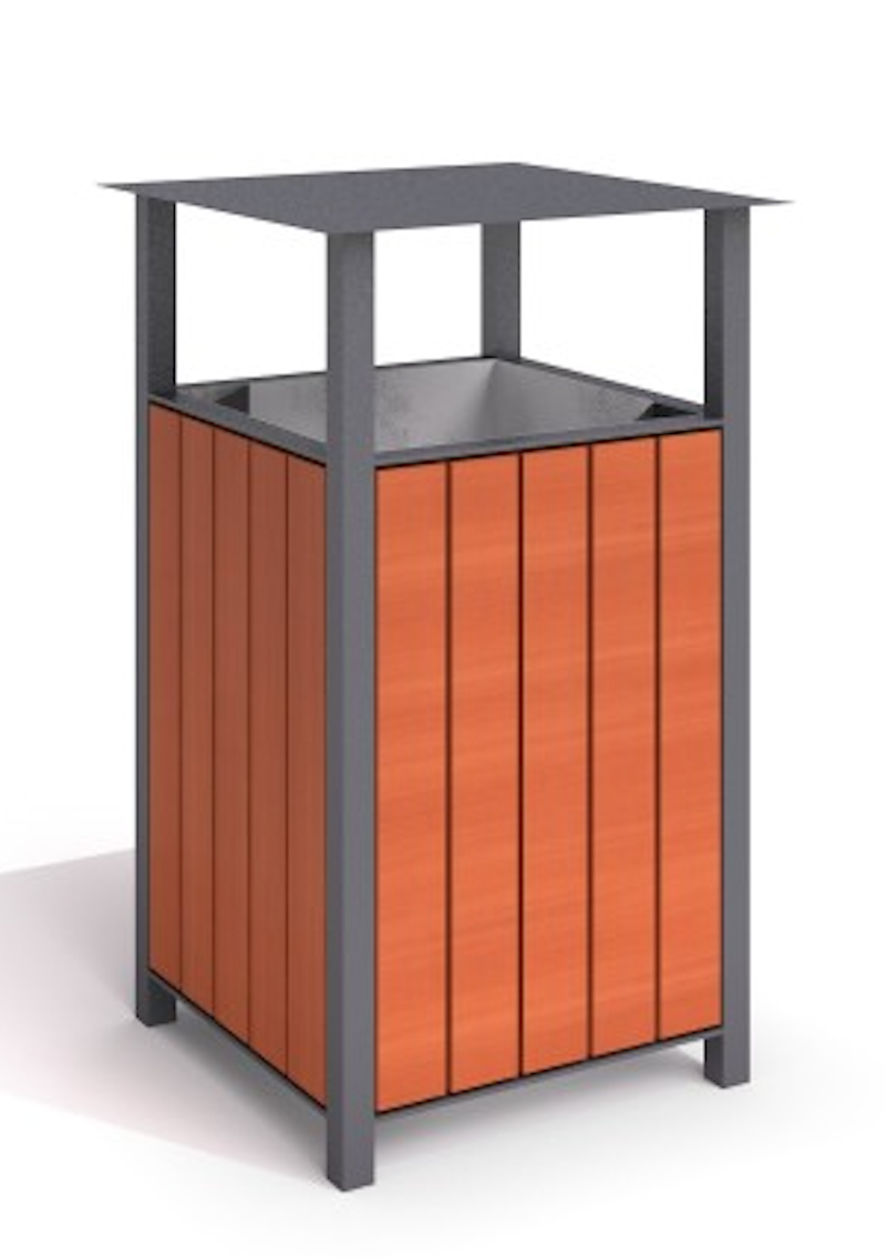 Skrota Kvadrat med tak 60L