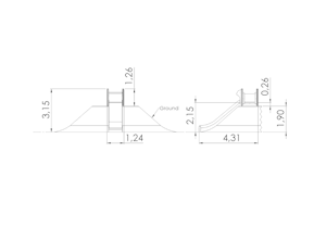 Deb 2.15 meter, bred (LEK2026011) - bild 6
