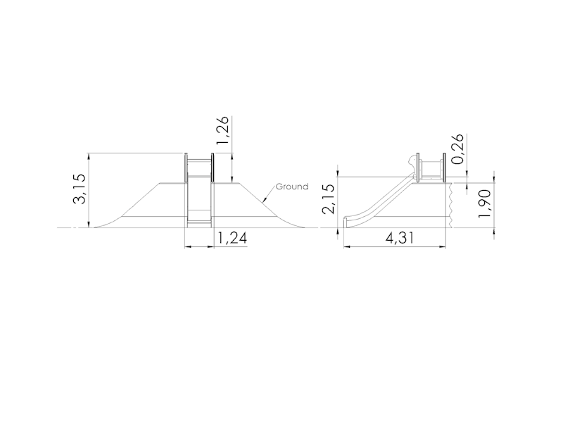 Deb 2.15 meter, bred - bild 6