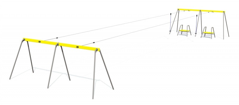 Tarzan 27 meter dubbel