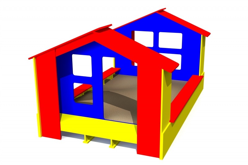 Lekhus och sandlåda - bild 4