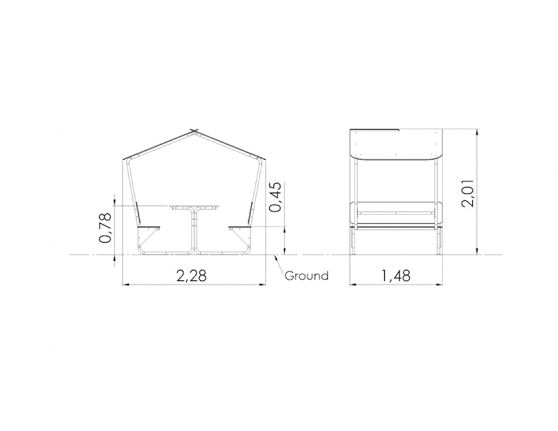 Picknick bord SIPSIK - bild 5