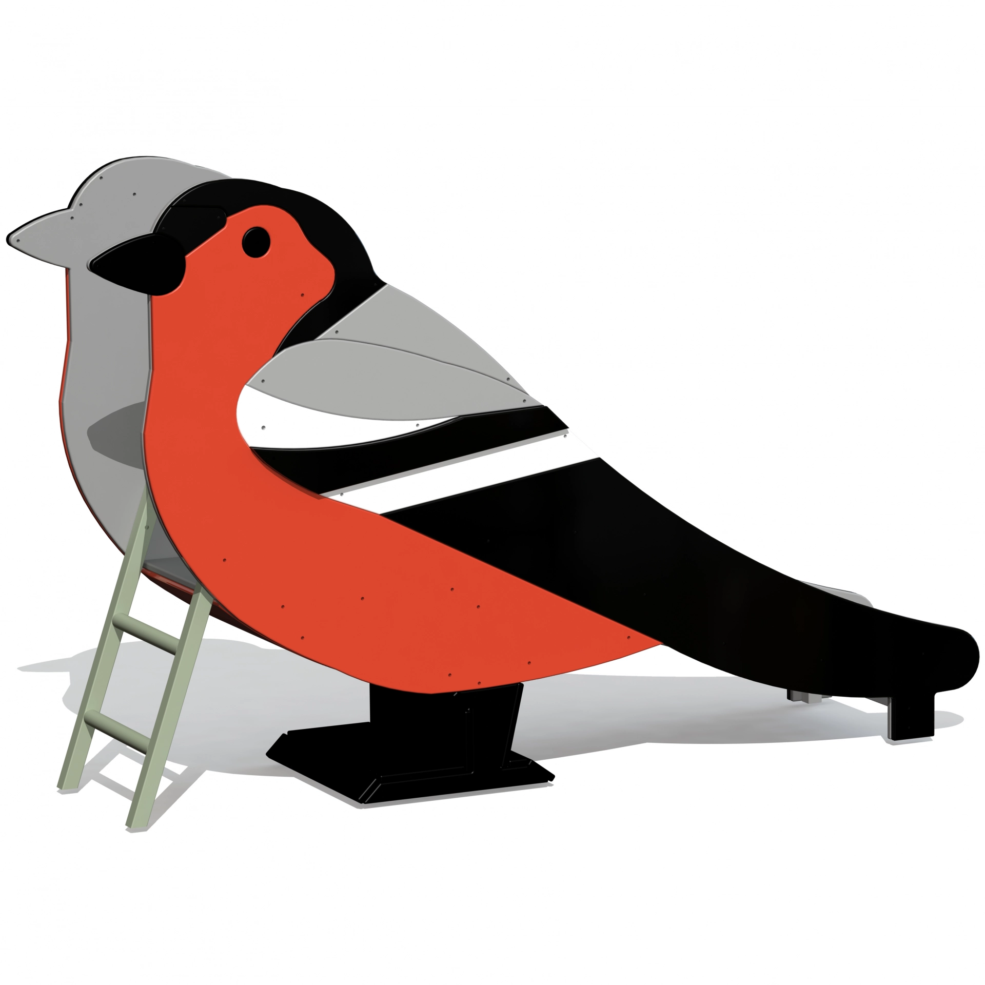 Domherre - Fristaende Rutschkana