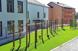 Ny skolgård i Bro