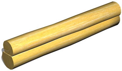  Robinia sandlåda 2 lager