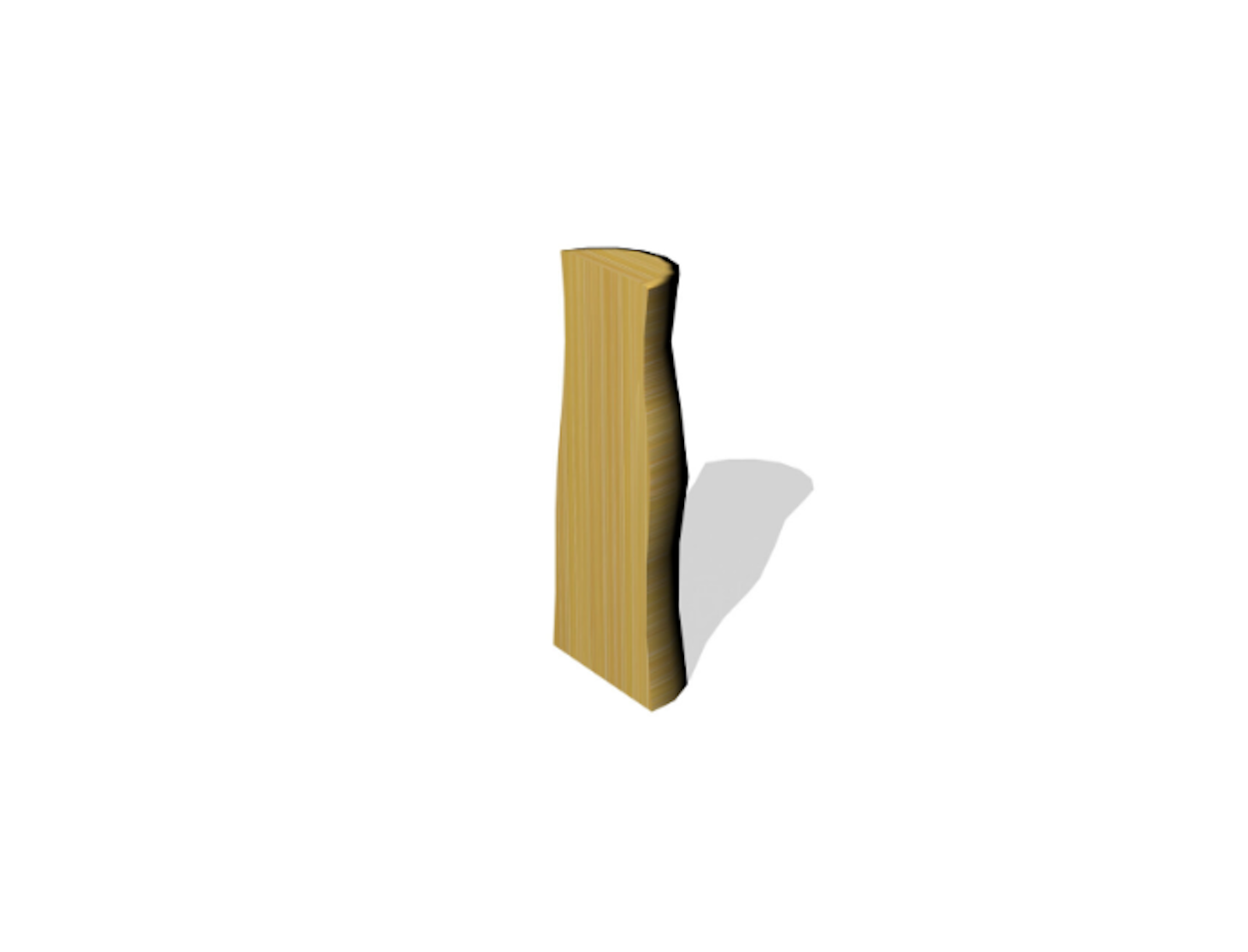 Robinia stolpe halv, Ø12-14 cm L125 cm