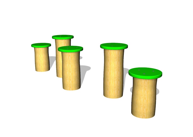 Hoppkubbar 5st Gröna