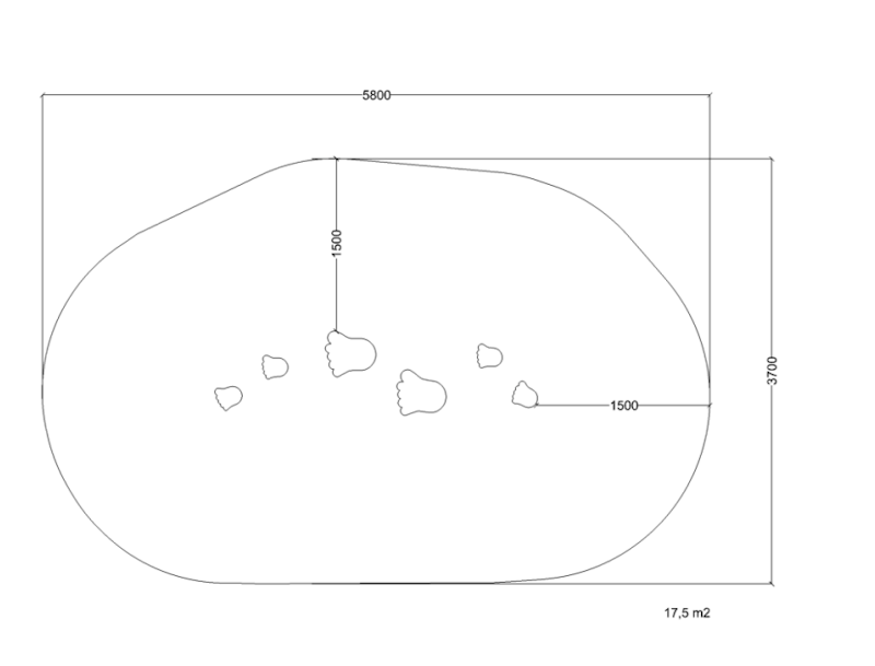 Balansbana Björnfot - bild 2