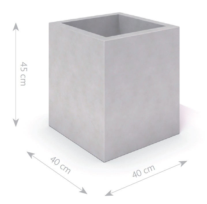 Blomlåda DECO 0,40x0,40x0,45 m
