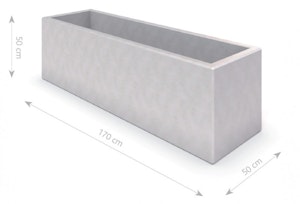 Blomkruka DECO 1,70x0,50x0,50 m - bild 2