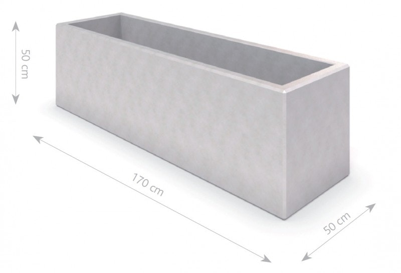 Blomkruka DECO 1,70x0,50x0,50 m - bild 2