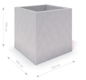 Blomkruka DECO 1,00x1,00x1,00 m - bild 2