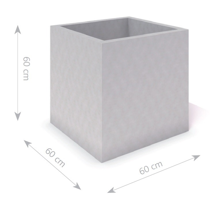 Blomlåda DECO 0,60x0,60x0,60 m