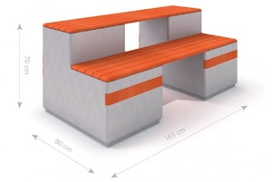 DECO concrete bench 12