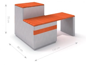 DECO concrete bench 13