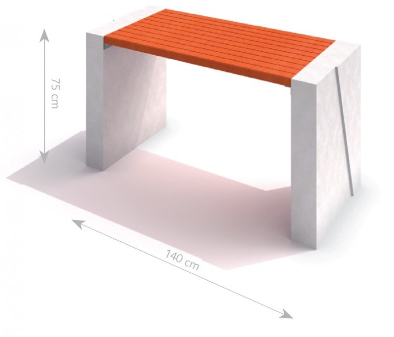 DECO Betongbord 1 - bild 2