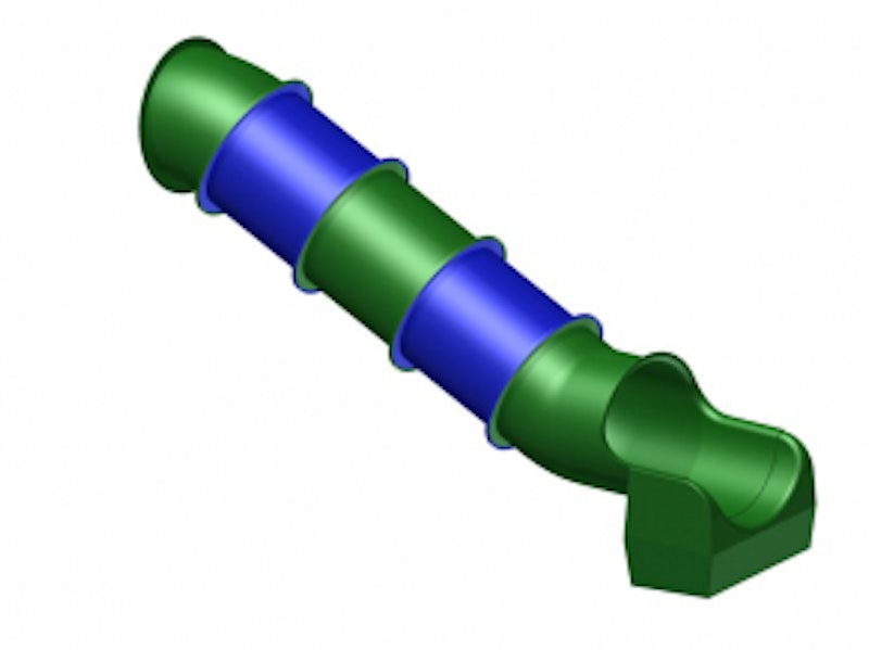 Rak tunnelrutschkana - bild 11