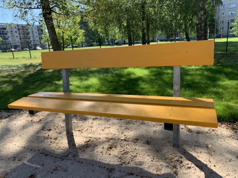 SAUE bänk m rygg - bild 3