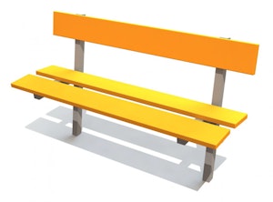 SAUE bänk m rygg - bild 1