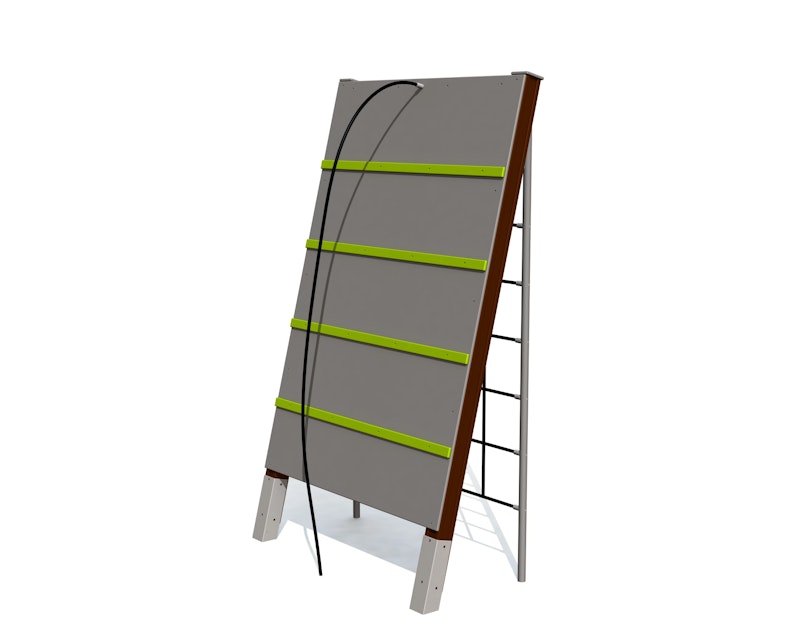 Lutande Klättervägg