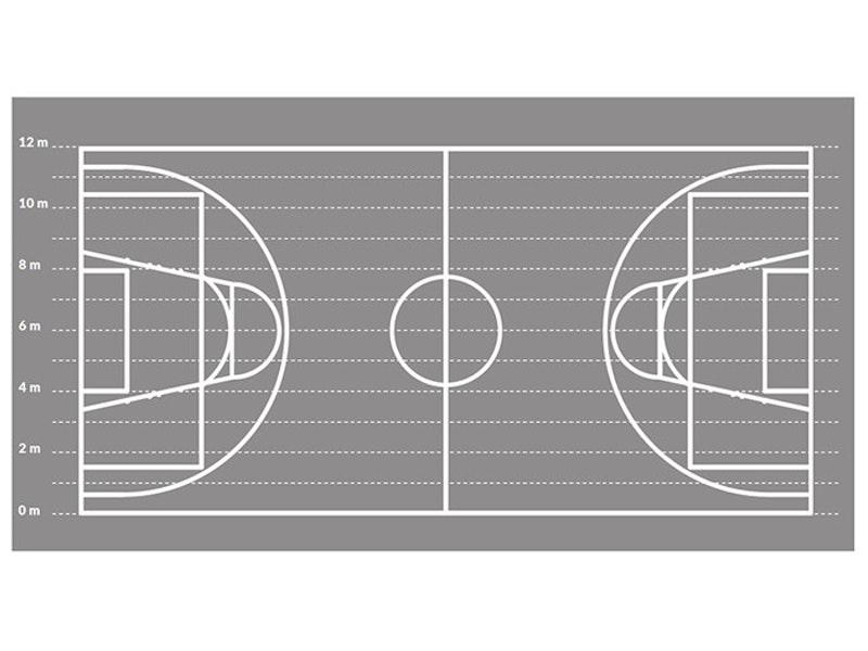 Multisportplan 24x12 meter