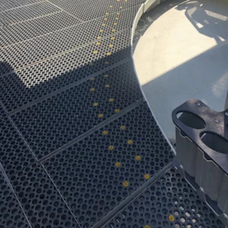 Borste till Octagonmatta - bild 2