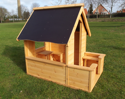 Lekstuga  Furukvist med servering