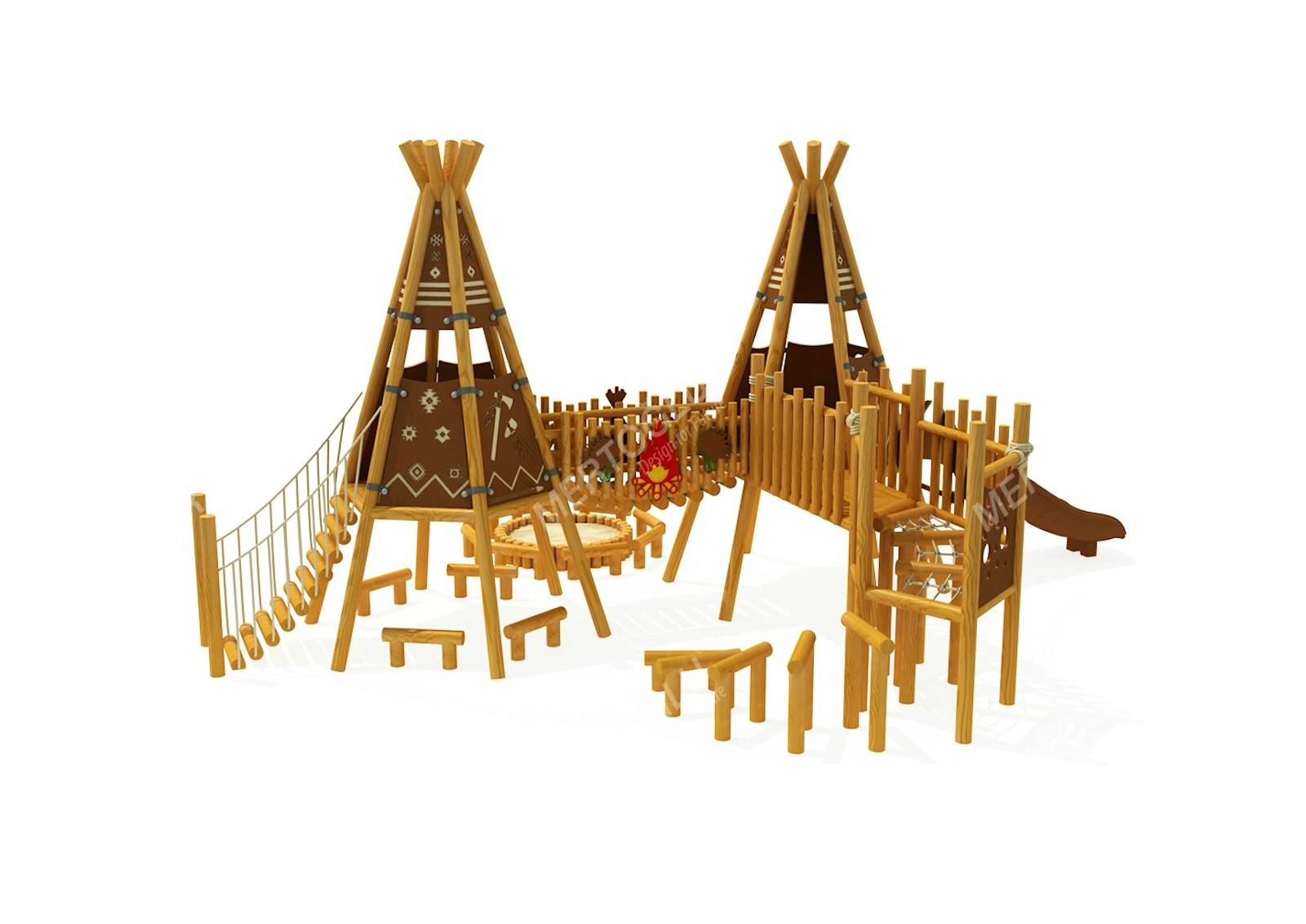 Twin Tipi