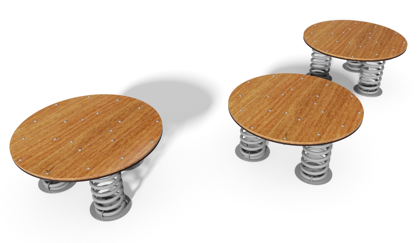 Näckrosblad x3, lärk alt. furu