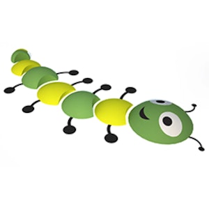 Tusenfoting i gummi - bild 1