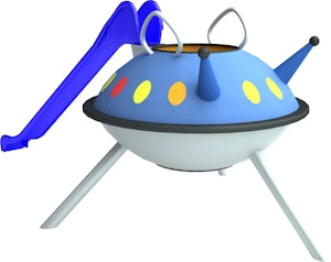 Ufo i gummi - bild 1