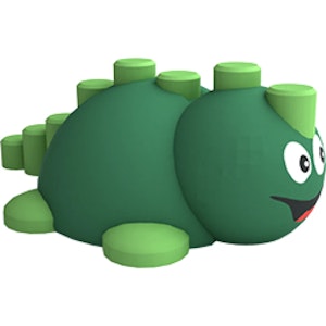 Reptil i gummi - bild 1