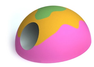 Krypkulle i gummi 1600 - bild 1