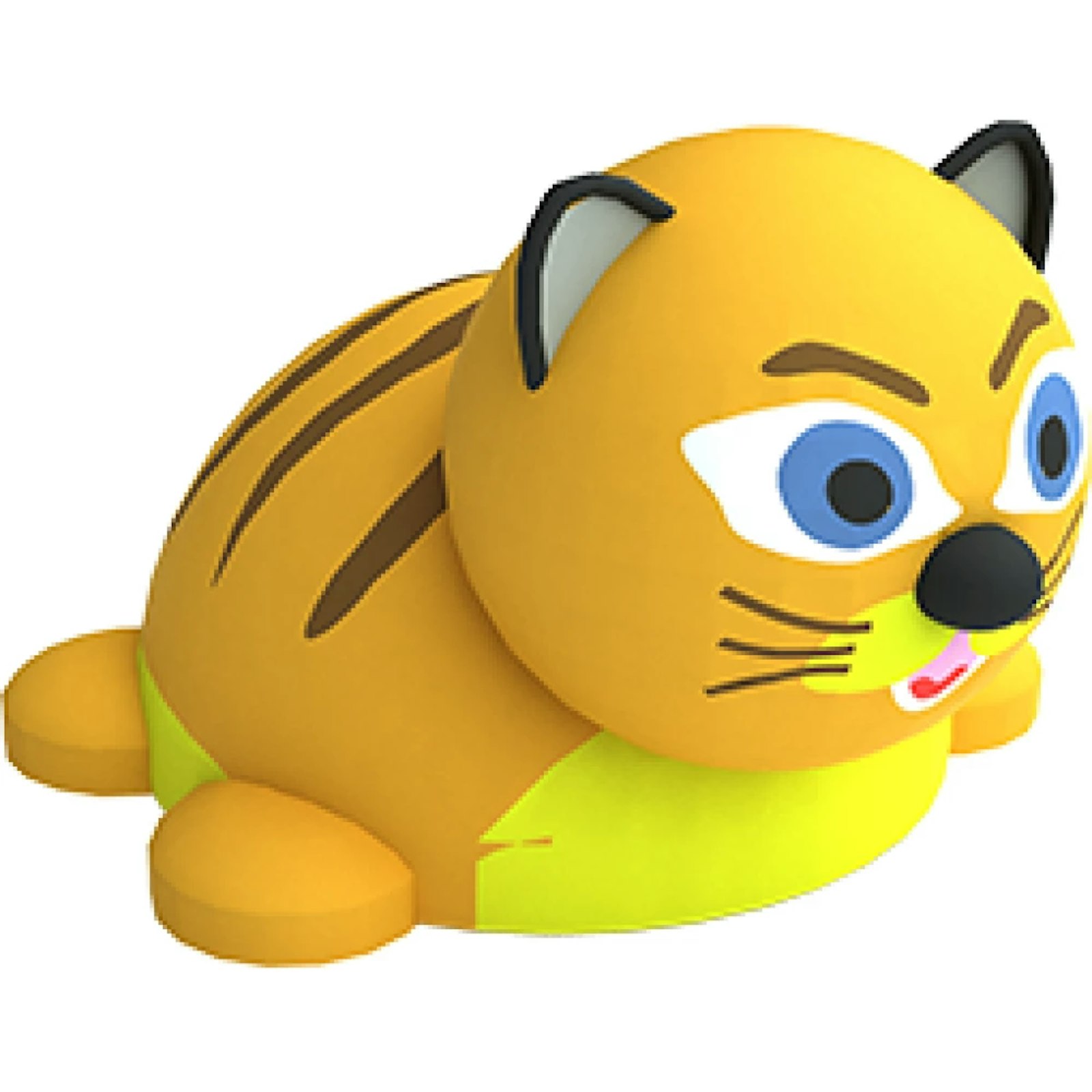 Minikatt i gummi