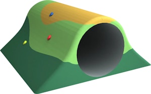 Krypkulle i gummi - bild 1