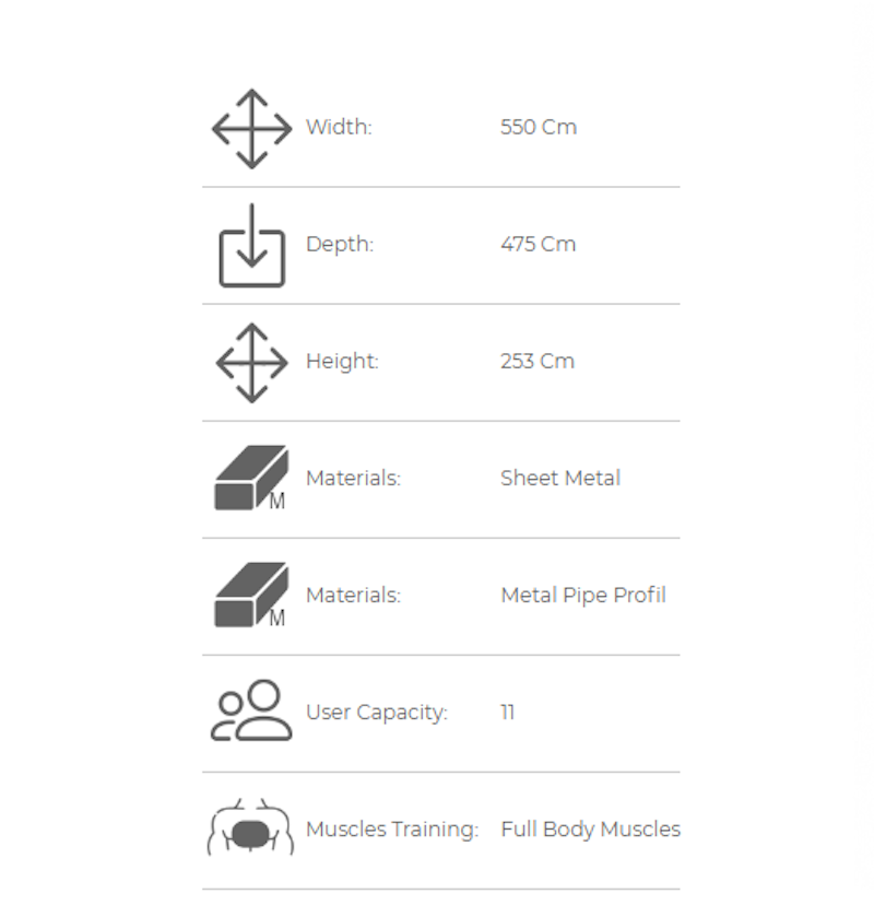 Utegym Multiplex I - bild 4
