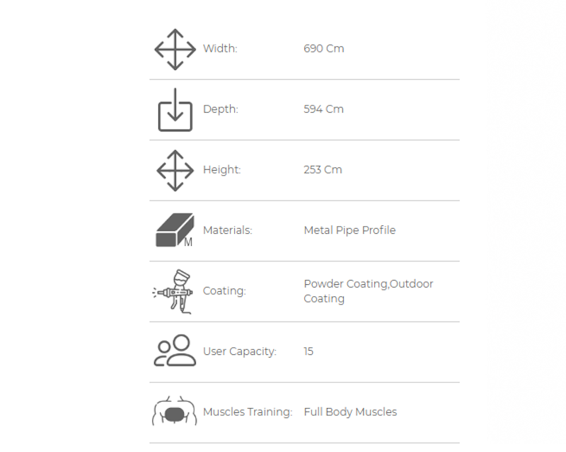 Utegym Multiplex II - bild 4