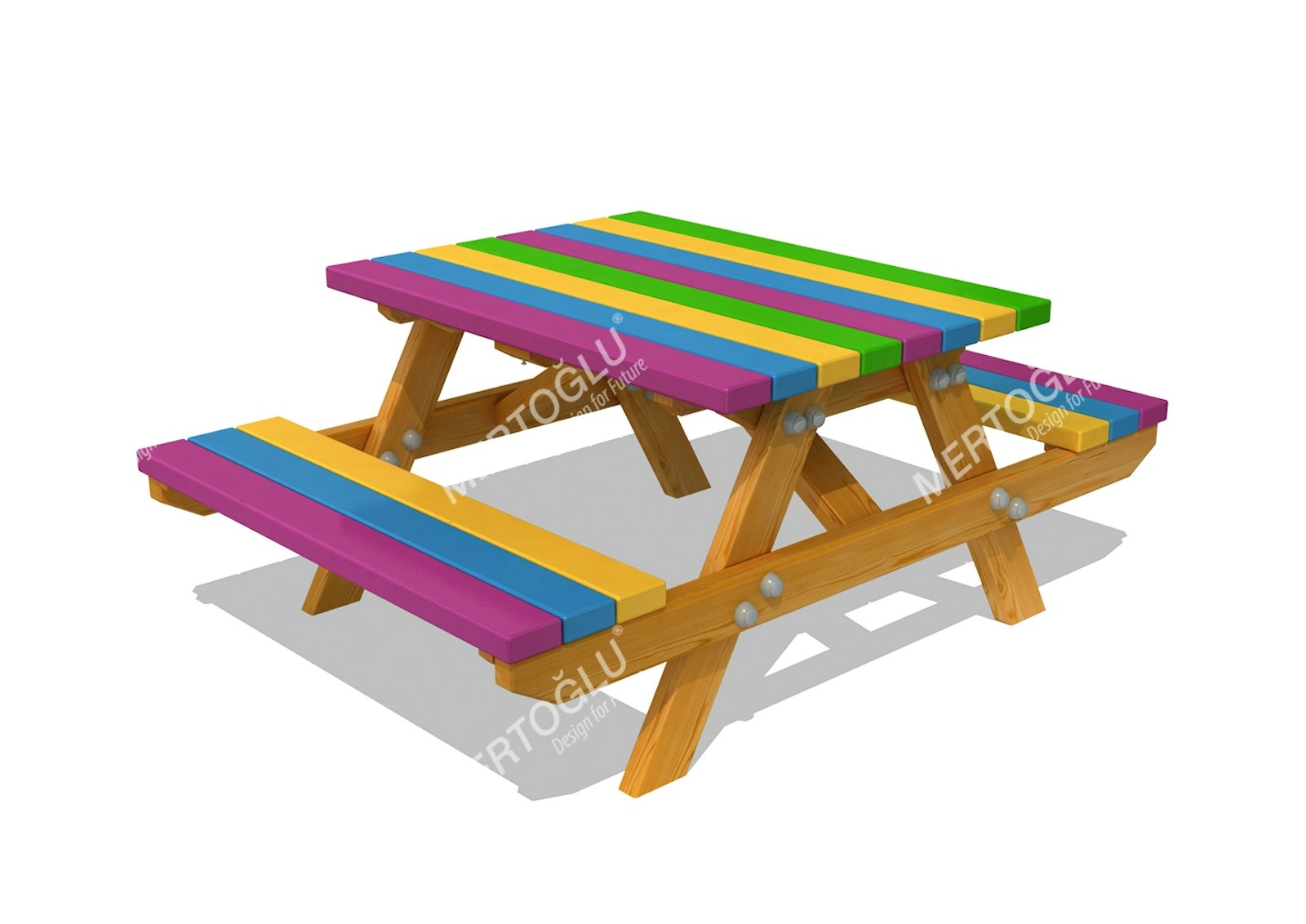 Picknickbord Kulör