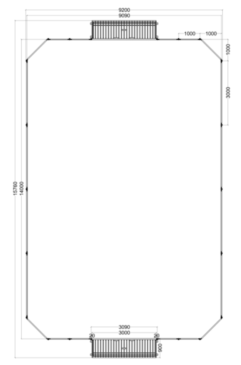 Svea *14x9,09 meter  - bild 2