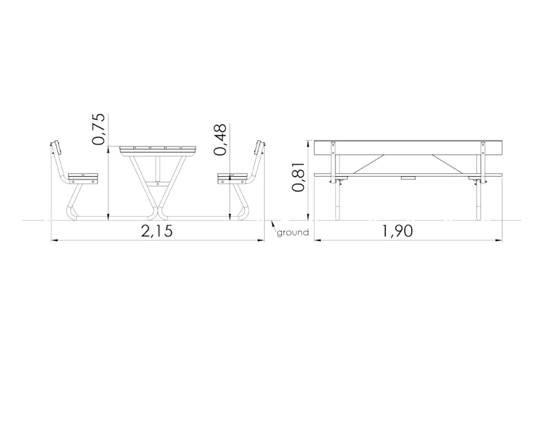 Picknickbord II - bild 4