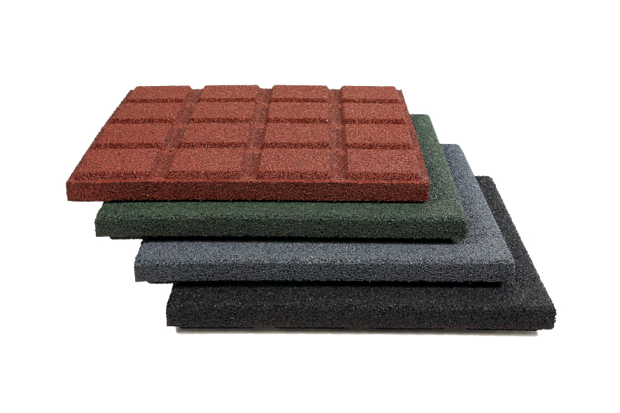 Gummiplatta fallskydd 0,9 meter