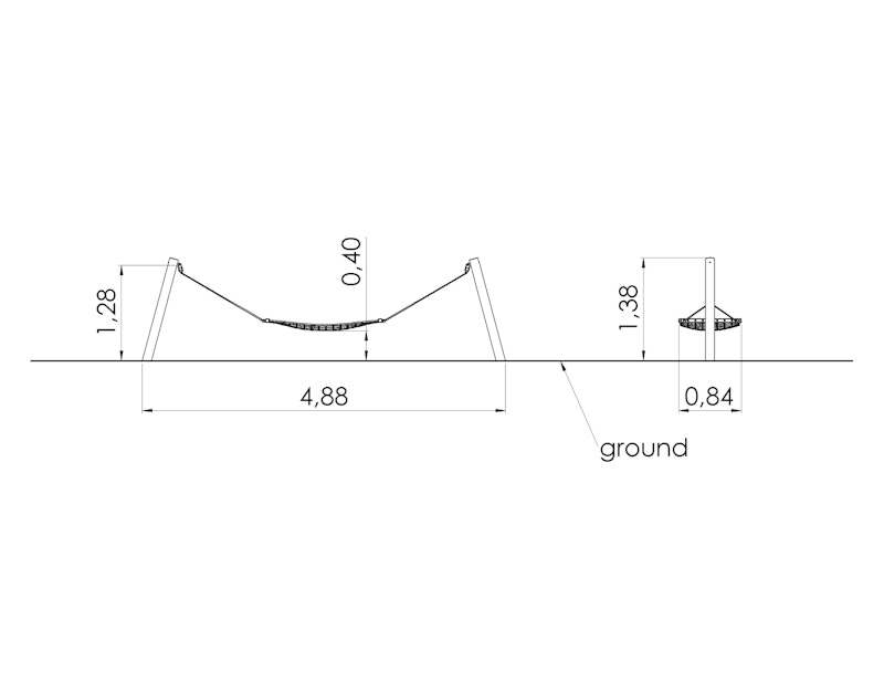 Stålis hängmatta - bild 3