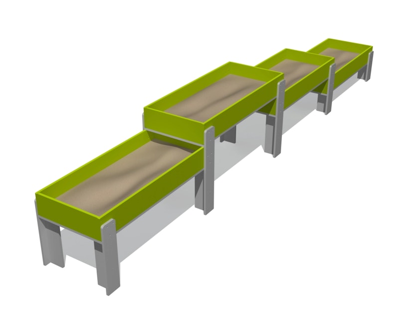 Sandlådor på ben - bild 8
