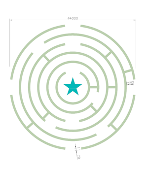 Labyrint Cirkel - bild 3