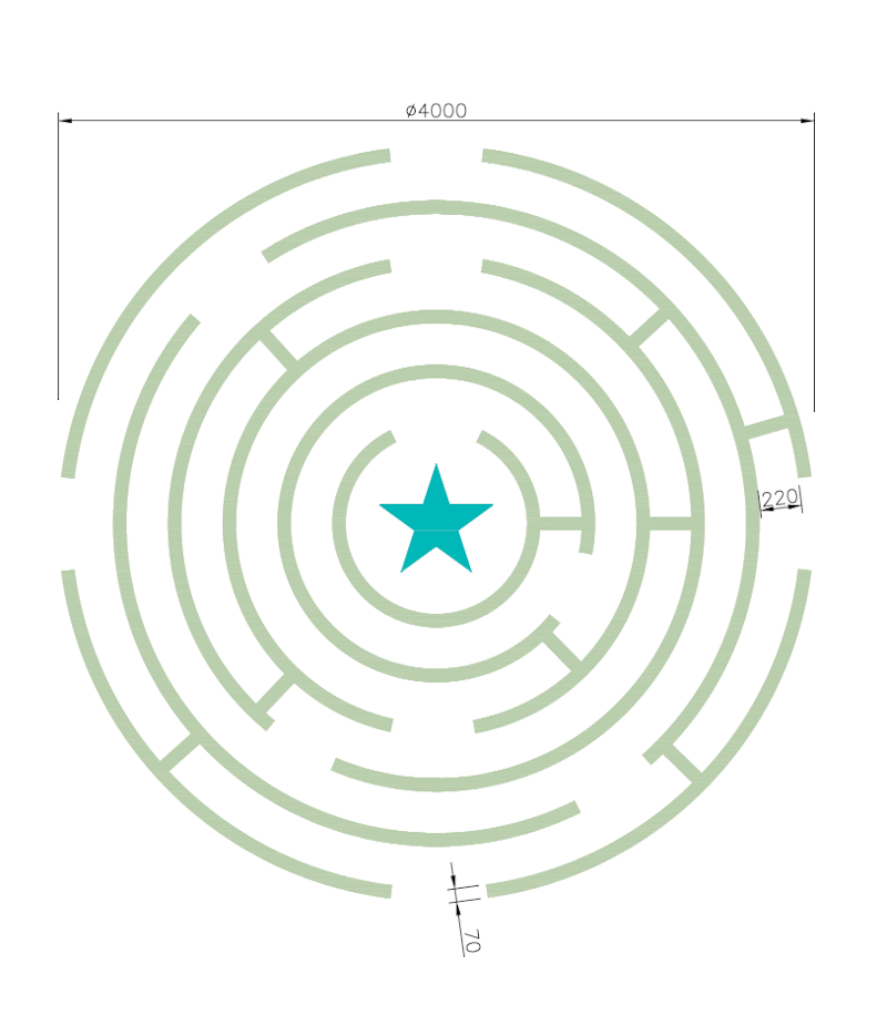 Labyrint Cirkel - bild 3