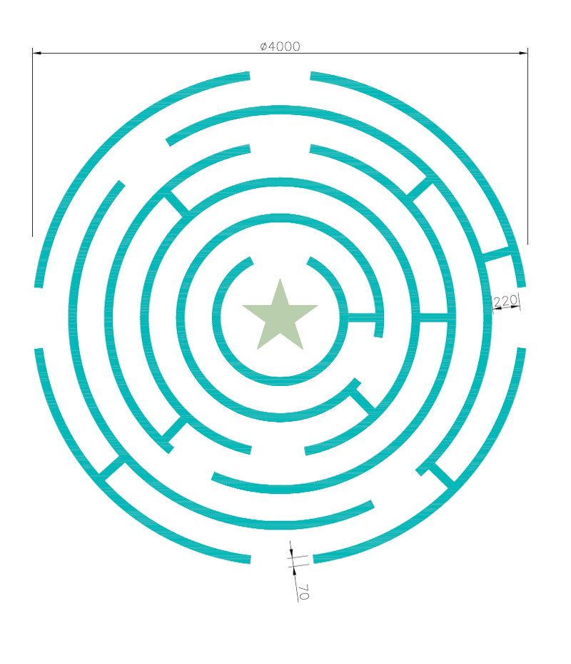 Labyrint Cirkel - bild 4