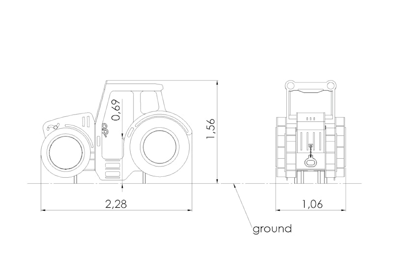 Lekbil Traktor  - bild 3