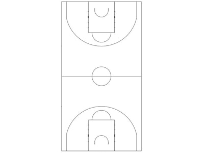Basketplan - FIBA 28x15 meter